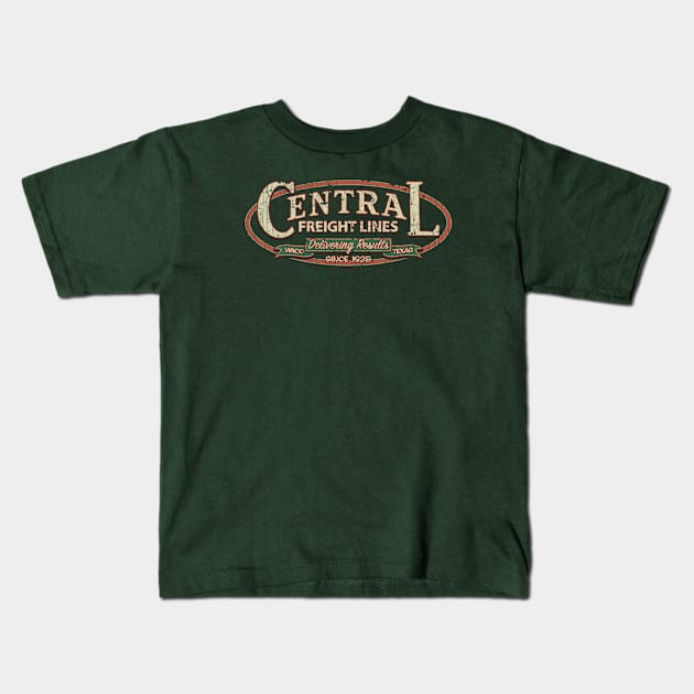 Central Freight Lines 1925 Kids T-Shirt by JCD666